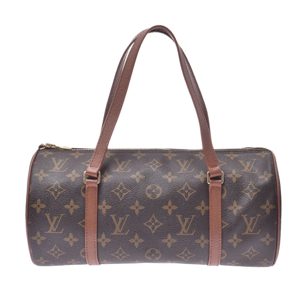 LOUIS VUITTON ルイヴィトン モノグラム パピヨンGM 旧型 ブラウン M51365 レディース モノグラムキャンバス ハンドバッグ ABランク 中古 