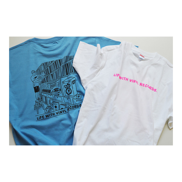 「レコードのある暮らし」Tee