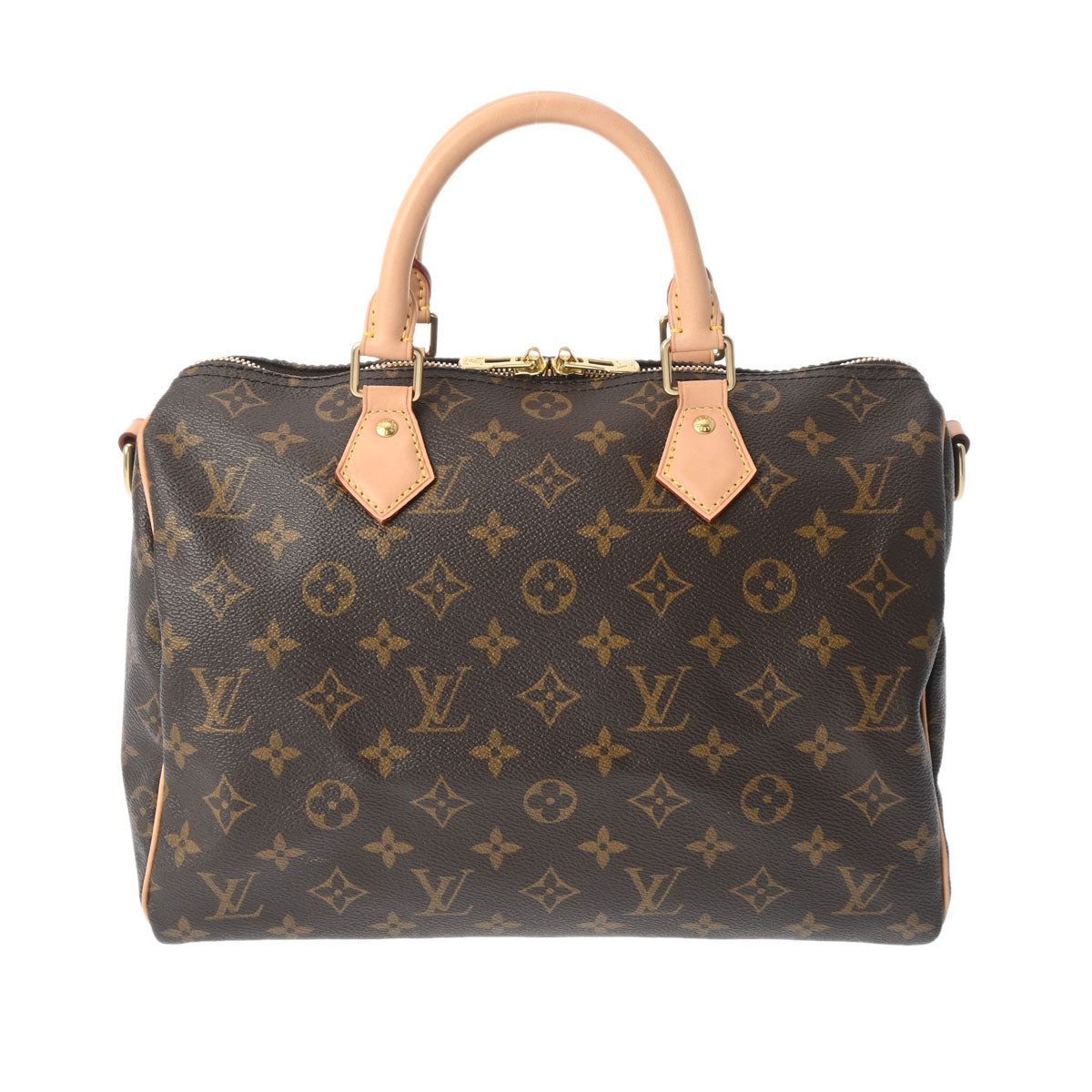 LOUIS VUITTON ルイヴィトン モノグラム スピーディ バンドリエール 30 2WAY ブラウン M41112 レディース モノグラムキャンバス ハンドバッグ Aランク 中古 