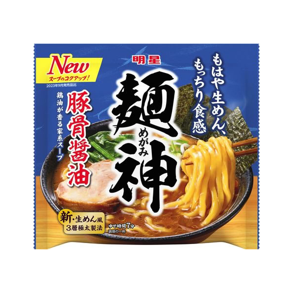 明星食品 麺神 豚骨醤油 112g FC558PD