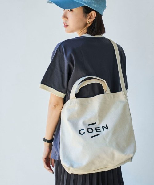 COENロゴ2WAYトートバッグ