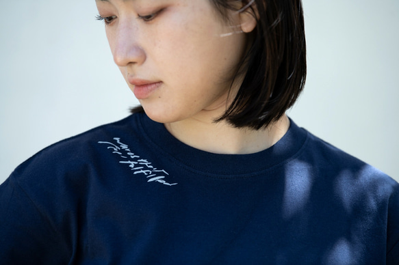 Organiccotton Ｔシャツ【ネイビー】