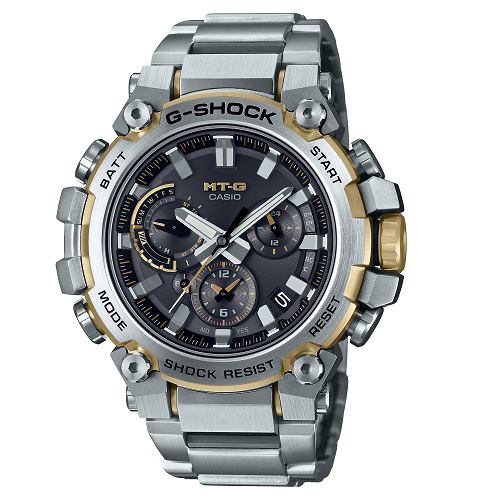 カシオ MTG-B3000D-1A9JF G-SHOCK MT-G 20気圧防水 モバイルリンク機能 ソーラー電波モデル