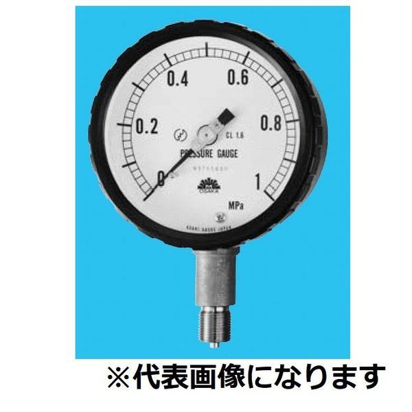 旭計器工業 密閉形圧力計 A形 蒸気用耐振形 【325ーA451X3.5MPAーMV】 325-A451X3.5MPA-MV 1個（直送品）