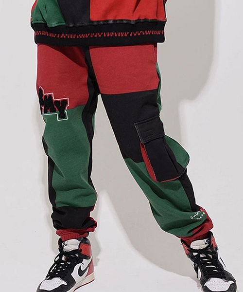 GRIMY SINGGANG JUNCTION ALL OVER PRINT SWEATPANTS スウェットパンツ