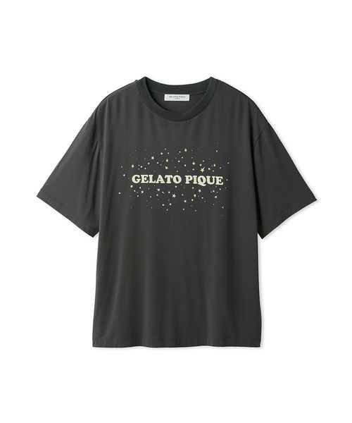 GELATO PIQUE HOMME/【HOMME】レーヨンスタープリントTシャツ