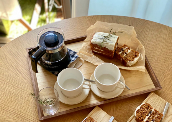 在庫処分セール・WOOD TRAY(L)