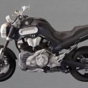 No.mi20061901_超精密バイクペーパークラフトYAMAHA MT01