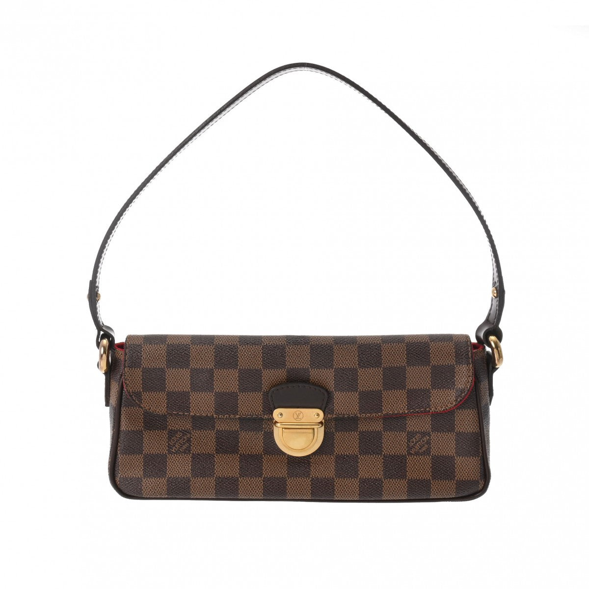 LOUIS VUITTON ルイヴィトン ダミエ ラヴェッロ PM ブラウン N60007 ユニセックス ダミエキャンバス ショルダーバッグ Bランク 中古 