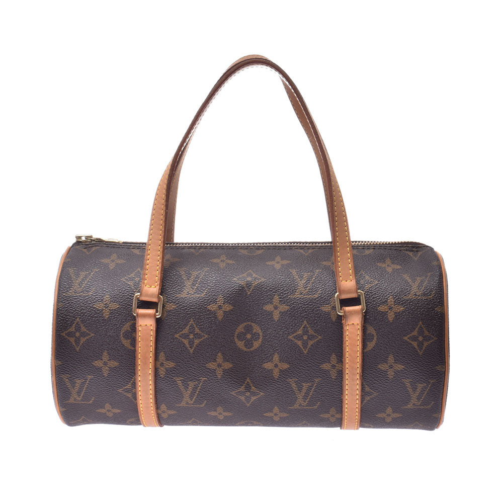 LOUIS VUITTON ルイヴィトンパピヨンS  モノグラム ブラウン レディース モノグラムキャンバス ハンドバッグ M51386  中古