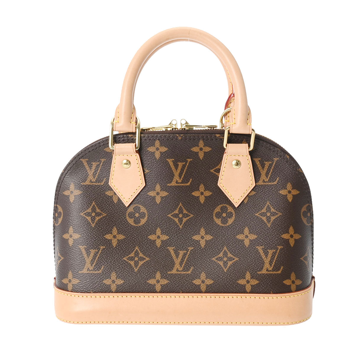 LOUIS VUITTON ルイヴィトン モノグラム アルマ BB 2WAY ブラウン M53152 レディース モノグラムキャンバス ハンドバッグ Aランク 中古 