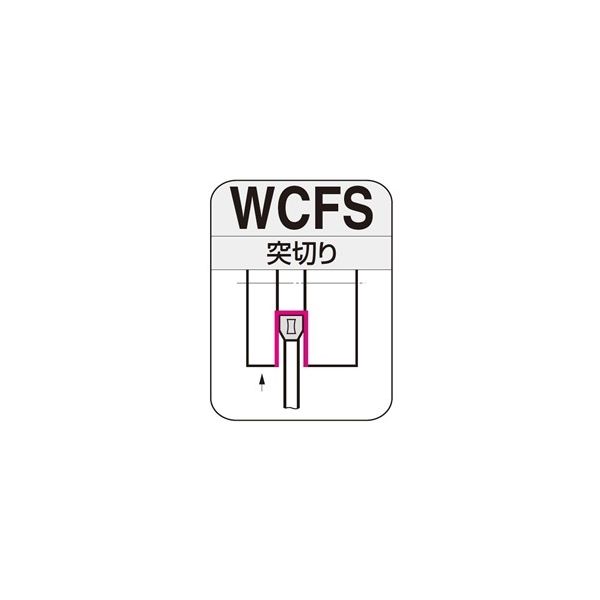 住友電工ハードメタル　SEC-突切りバイト　WCFS　つっきるくん