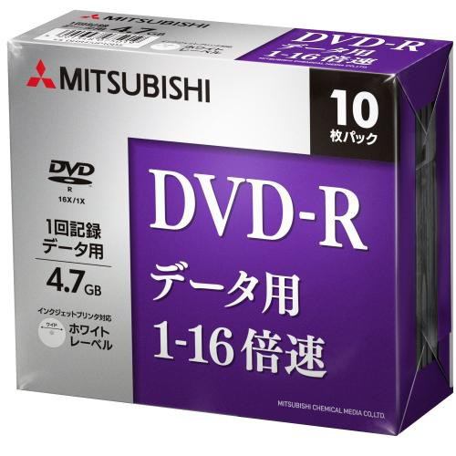 バーベイタム(Verbatim)DHR47JP10D5 ヤマダ電機オリジナルモデル データ用DVD-R（片面1層）