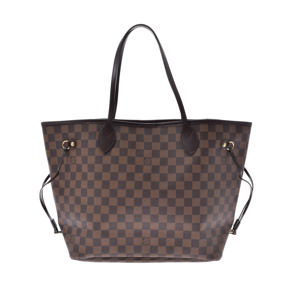 LOUIS VUITTON ルイヴィトン ダミエ ネヴァーフル MM  ブラウン N51105 レディース ダミエキャンバス トートバッグ ABランク 中古 