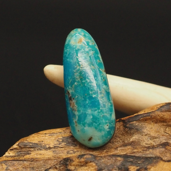 12,6ct OldKingman Turquoise, オールドキングマン ターコイズ ルース OK-58 ナチュラル