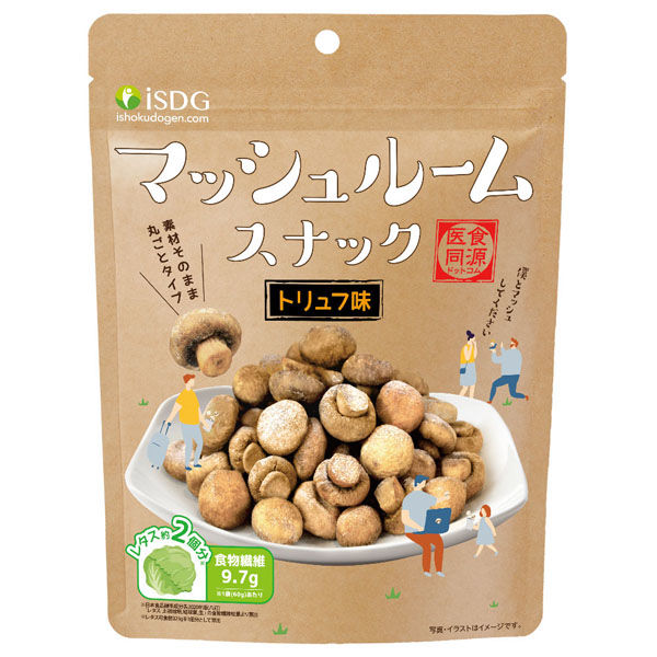 医食同源ドットコム マッシュルームスナック　トリュフ味 60g×96個 4562355175179（直送品）