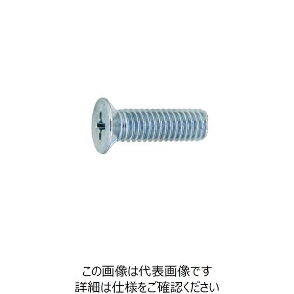 ファスニング J SC-3 ステンレス（+）皿小ねじ 小頭 4 X 6 0002000600400060G3 1箱（2000個）（直送品）