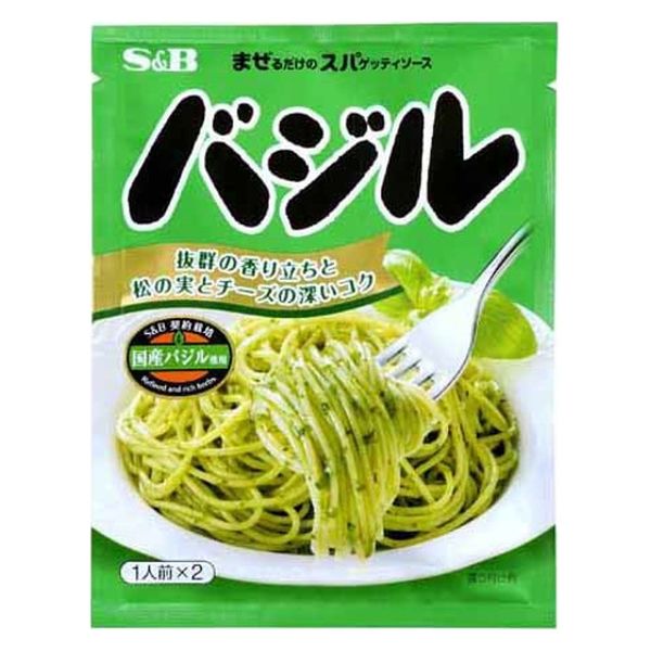 エスビー食品 S&B エスビー まぜスパ バジル 48g x60 4901002125752 1セット(60個)（直送品）