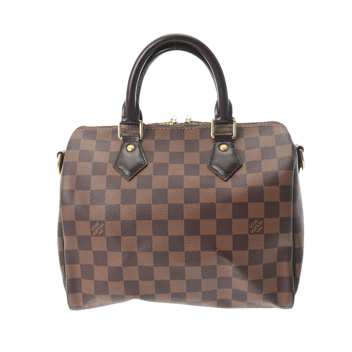 LOUIS VUITTON ルイヴィトン ダミエ スピーディ バンドリエール 25  ブラウン N41368 レディース ダミエキャンバス ハンドバッグ Aランク 中古 