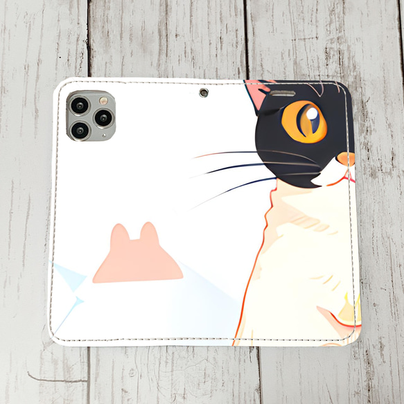 iphoneケース1-4-3 iphone 手帳 ねこ・猫・ネコ 箱1 かわいい アイフォン iface