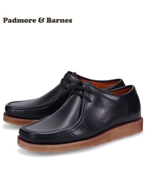 パドモア&バーンズ PADMORE&BARNES ワラビー ブーツ オリジナル メンズ ORIGINAL ブラック 黒 P204