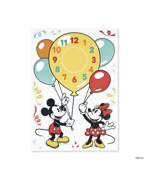 WALL CLOCK STICKER Disney