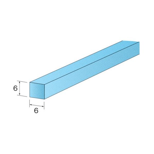 ミニター ミニモ ソフトタッチストーン WA#240 6×6mm (10個入) RD1313 1袋(10個) 852-9215（直送品）