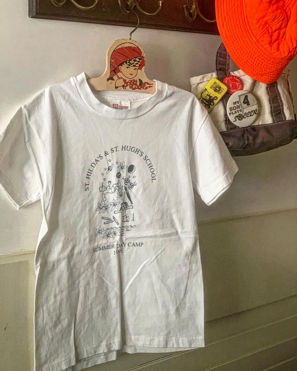 Hanes kid’s sizeM ビンテージTシャツ【Summer Day Camp 1995】デッド/未使用品