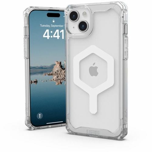 プリンストン UAG社製 iPhone 15 Plus用ケース MAGSAFE対応 PLYO(アイス／ホワイト) UAG-RIPH23LB-YMS-I／W