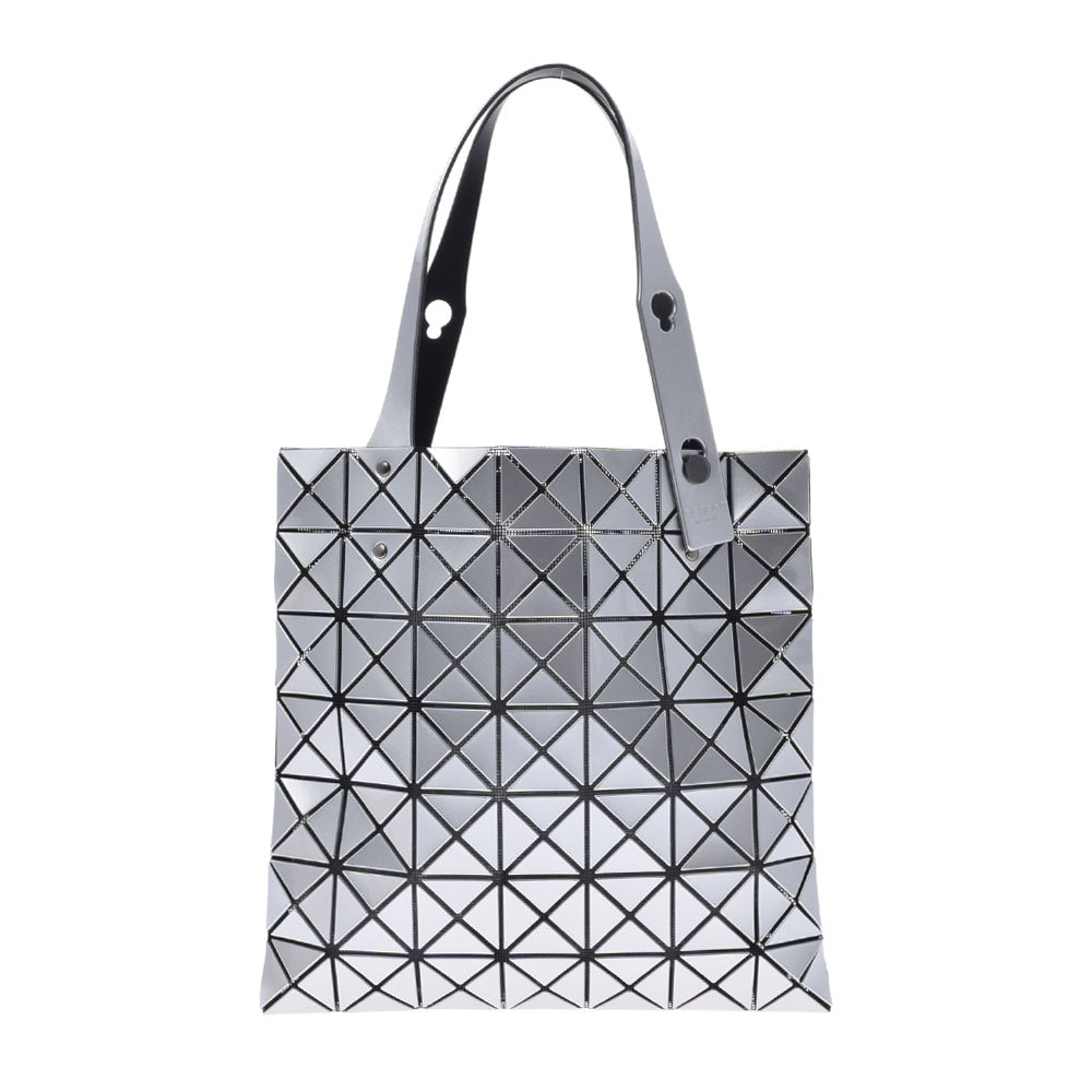 BAO BAO バオバオ 7×7 ISSEY MIYAKE プリズムトート シルバー BB56-AG911-91 レディース ポリ塩化ビニール トートバッグ 未使用 