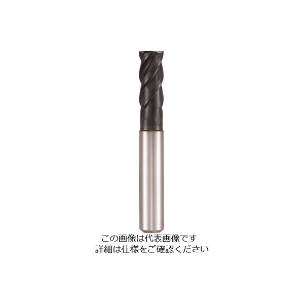 グーリング 高硬度用4枚刃エンドミル レギュラTiAlNコート 20mm 3895 20.000 182-6661（直送品）