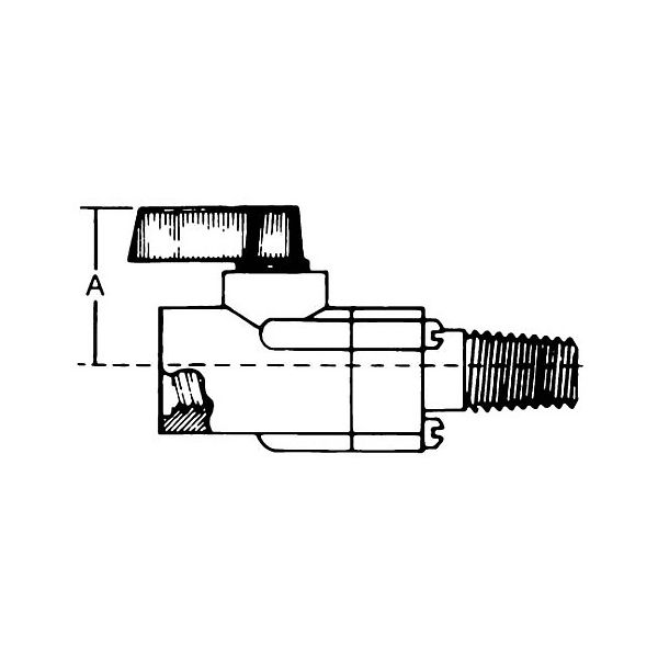 メルク Housing Ball Valve PLー1 1/4in. Delrin. NPTM/NPTF 1/Pk XX1100001 1PK 1個（直送品）