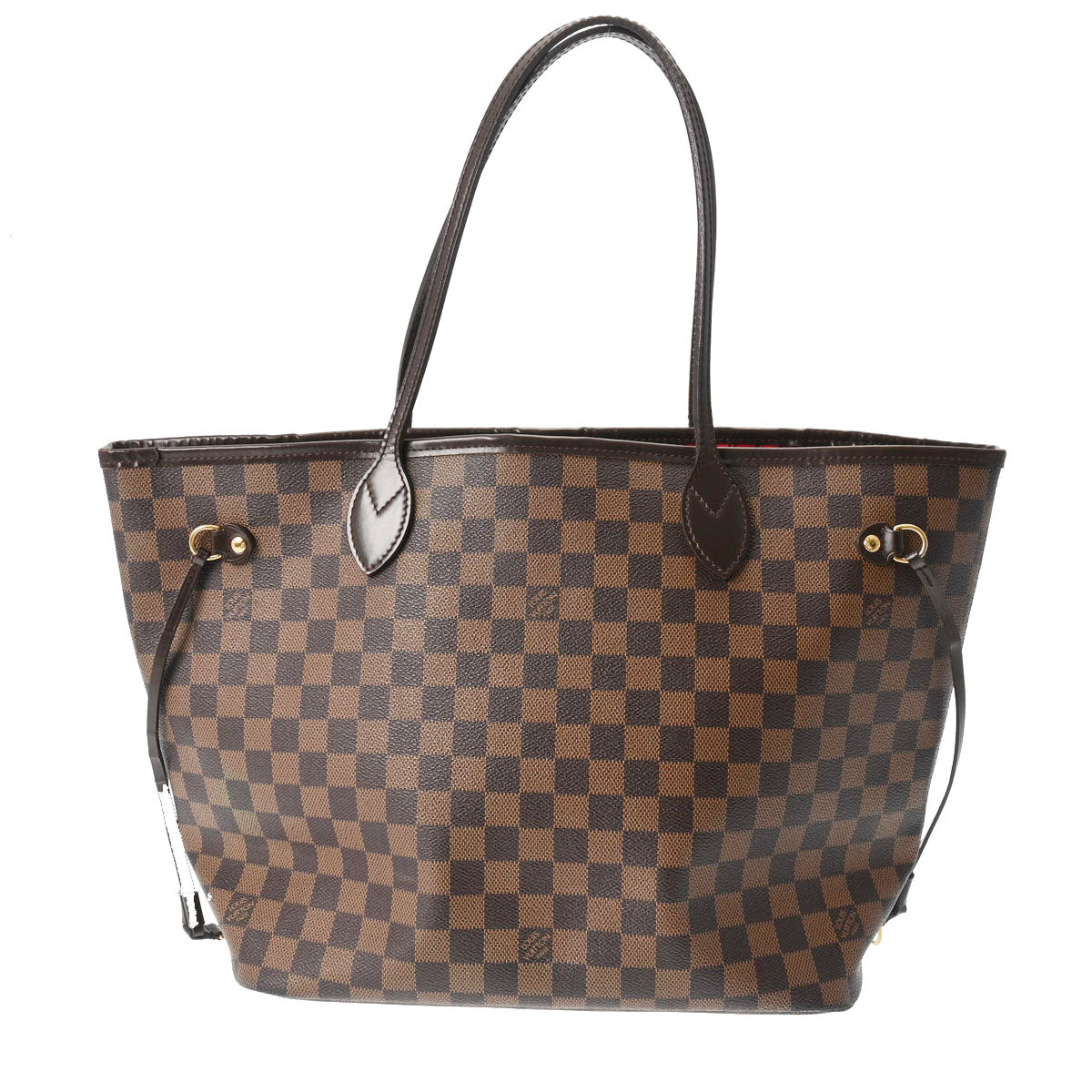 LOUIS VUITTON ルイヴィトン ダミエ ネヴァーフル MM ブラウン N51105 レディース ダミエキャンバス トートバッグ ABランク 中古 