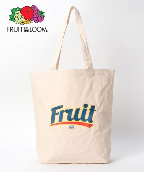 FRUIT OF THE LOOM FFGS SOUVENIR TOTE BAG Atype / フルーツオブザルーム トートバッグ A4サイズ収納可能