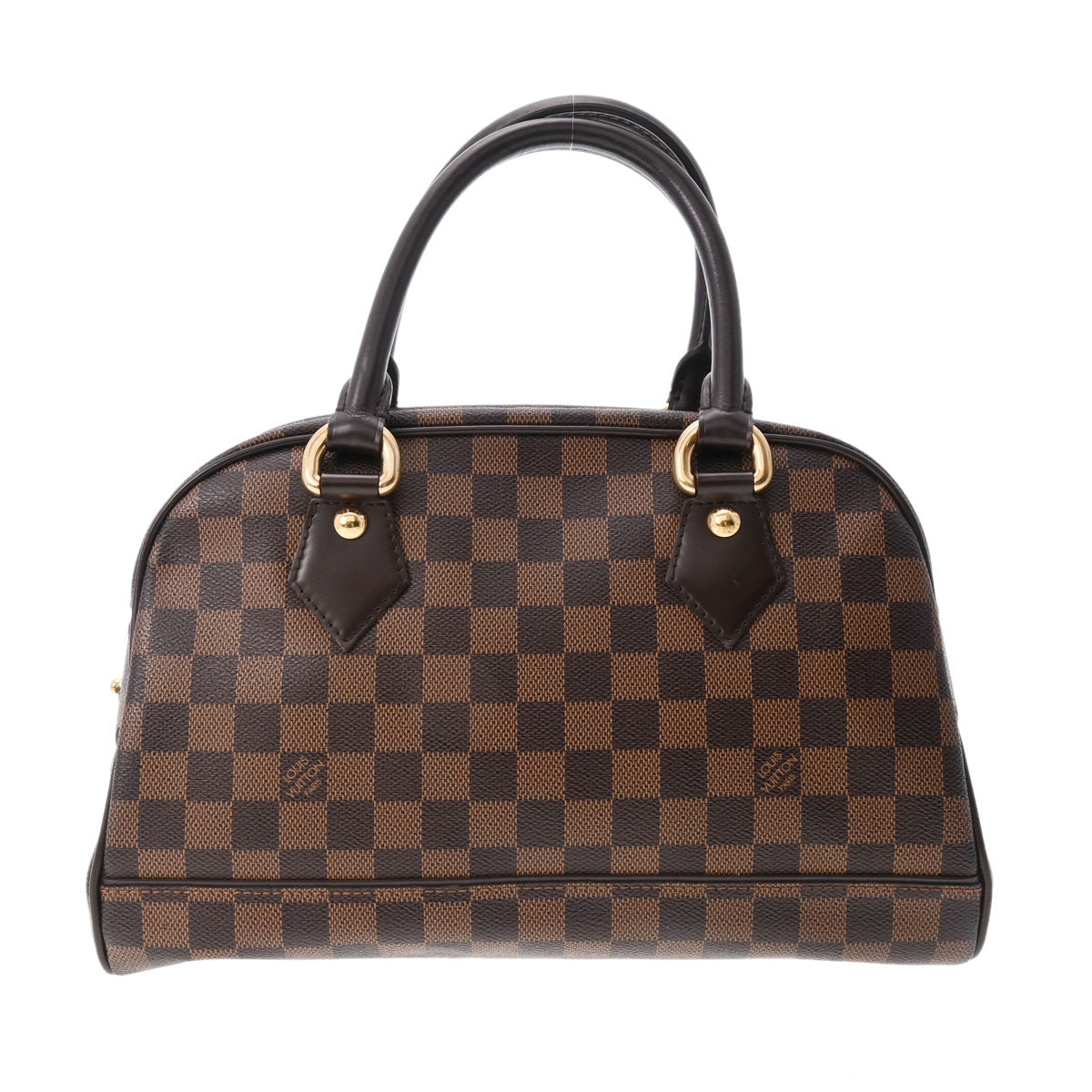 LOUIS VUITTON ルイヴィトン ダミエ ドゥオモ ブラウン N60008 レディース ダミエキャンバス ハンドバッグ ABランク 中古 