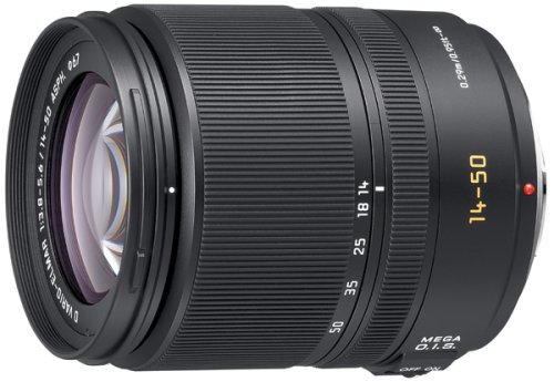 Panasonic 標準ズームレンズ フォーサーズ用 ライカ D VARIO-ELMAR 14-50mm F3.8-5.6 ASPH. MEGA O.I.S. L-RS014050【中古品】