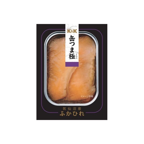 国分グループ本社 K&K 缶つま極 気仙沼産 ふかひれ 100g x1 0317656 1セット(1個)（直送品）