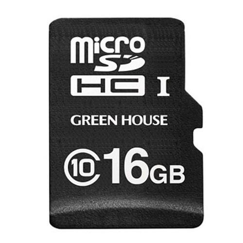 グリーンハウス GH-SDM-A16G ドライブレコーダー向けmicroSDHCカード 16GB