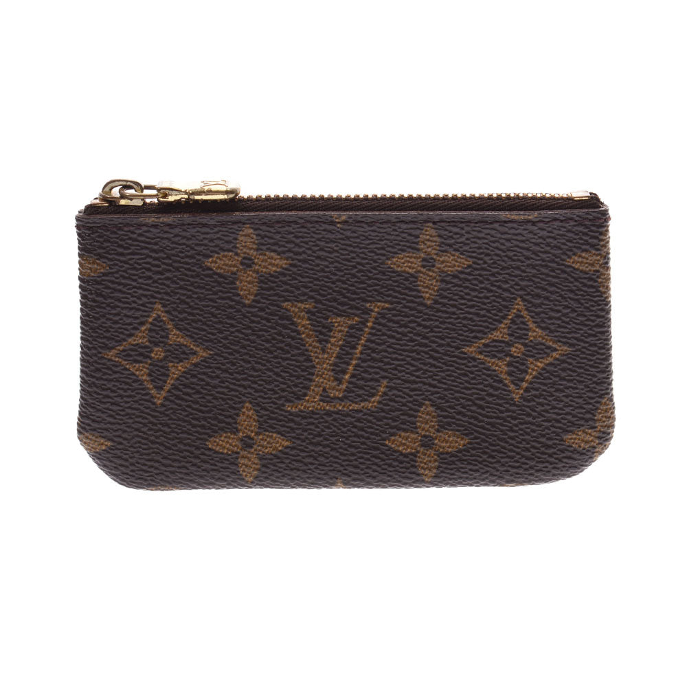 LOUIS VUITTON ルイヴィトン モノグラム ポシェットクレ 小銭入れ ブラウン M62650 ユニセックス モノグラムキャンバス コインケース Bランク 中古 