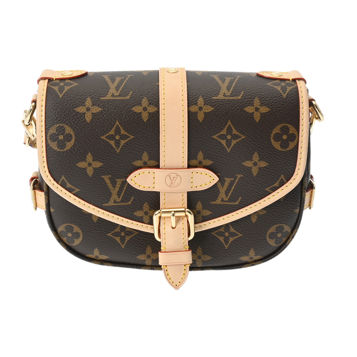 LOUIS VUITTON ルイヴィトン モノグラム ソミュール BB 2WAY ブラウン M46740 レディース モノグラムキャンバス ショルダーバッグ 未使用 