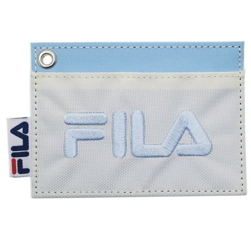 シングルパスケース FILA フィラ 定期入れ ライトブルー マリモクラフト ICカードケース 通勤通学雑貨 グッズ プレゼント