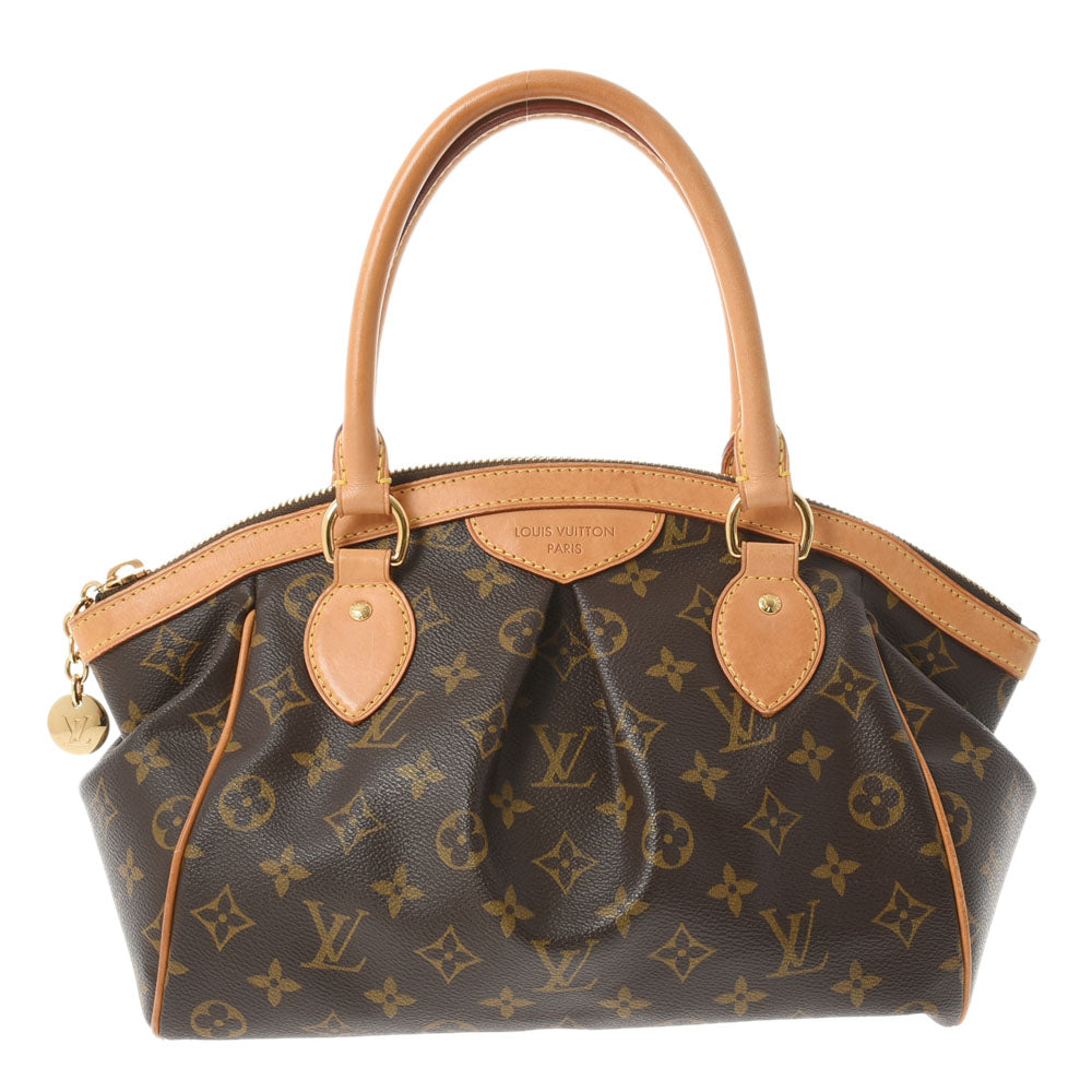 LOUIS VUITTON ルイヴィトン モノグラム ティボリPM ブラウン M40143 レディース モノグラムキャンバス ハンドバッグ Bランク 中古 