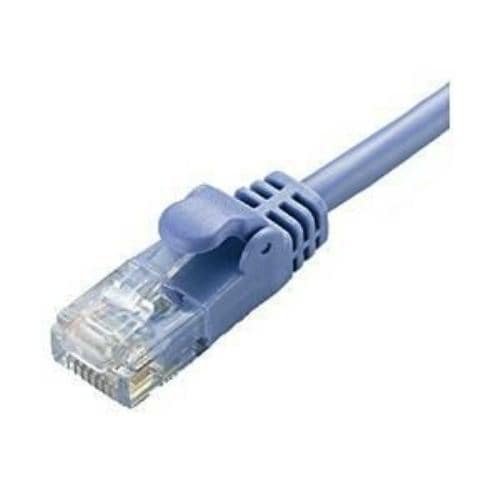 エレコム LD-GPY／BU5CAT6準拠 Gigabit やわらかLANケーブル ヨリ線 ブルー 5m