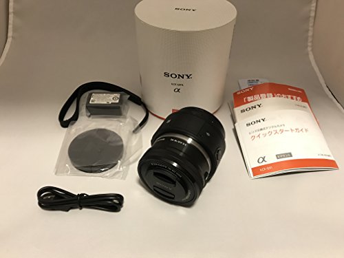 ソニー SONY レンズスタイルカメラ ILCE-QX1 パワーズームレンズキット E PZ 16-50mm F3.5-5.6 OSS ブラック ILCE-QX1L BQ【中古品】