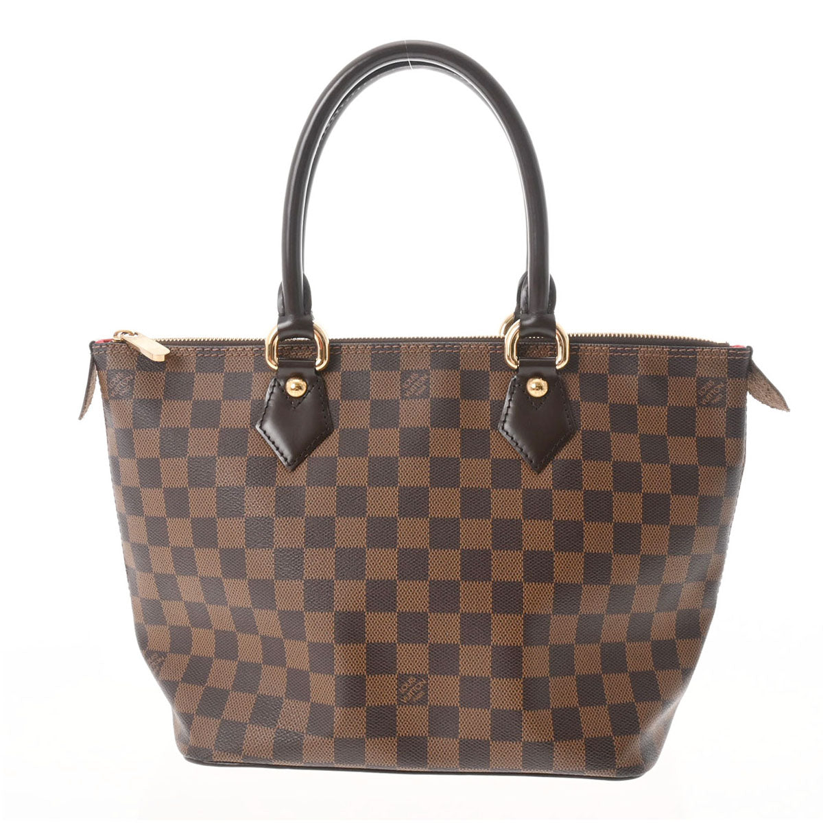 LOUIS VUITTON ルイヴィトン ダミエ サレヤ PM ブラウン N51183 レディース ダミエキャンバス ハンドバッグ ABランク 中古 