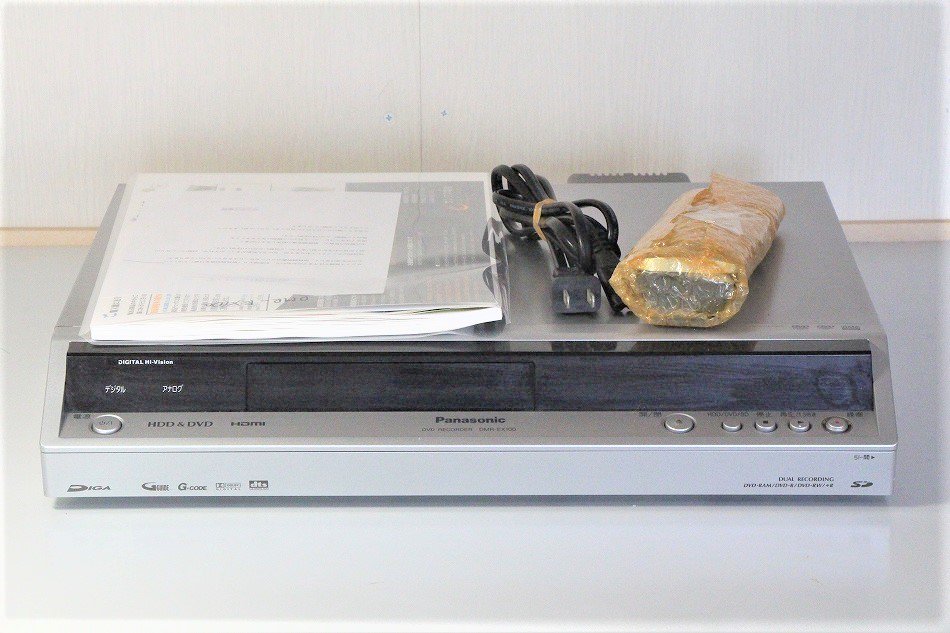 Panasonic DIGA 地上・BS・110度CSデジタルチューナー搭載ハイビジョンレコーダー 200GB DMR-EX100 【中古品】