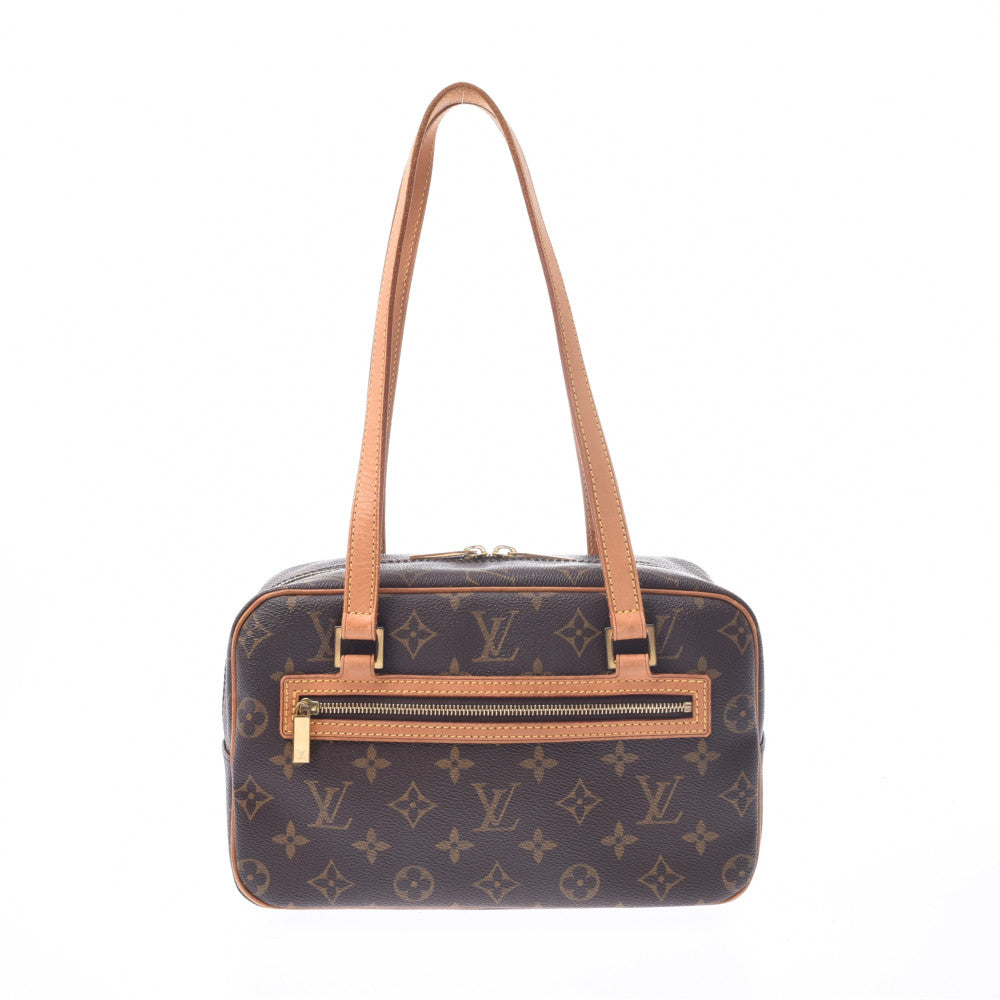 LOUIS VUITTON ルイヴィトン モノグラム シテMM ブラウン M51182 レディース モノグラムキャンバス ハンドバッグ Bランク 中古 