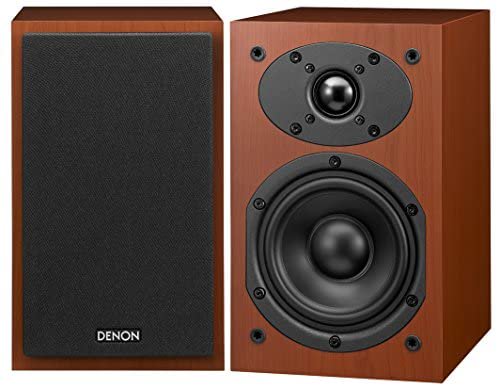 Denon ブックシェルフ スピーカー バスレフ型 2台1組 チェリー SC-M40-CW【中古品】