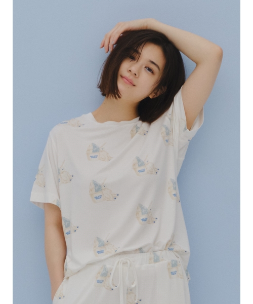 gelato pique/【COOL】しろくま柄Tシャツ