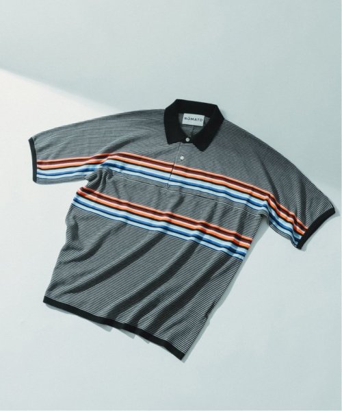 NOMA t.d. / ノ－マ ティーディー Stripe Knit Poloshirts N37－KN01